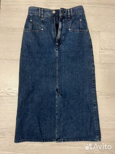 Isabel marant юбка джинсовая