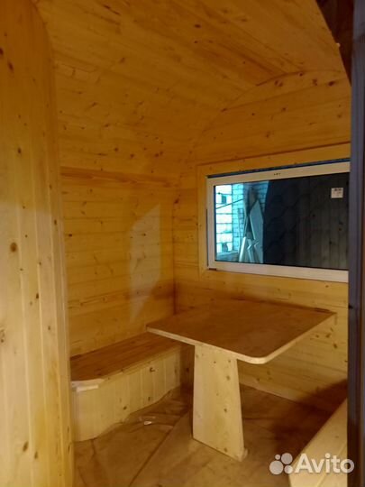 Готовая мобильная баня под ключ