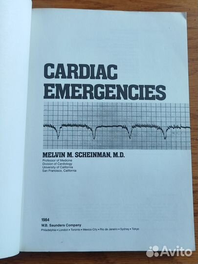 Книга Cardiac Emergencies Melvin M.Scheinman 1984