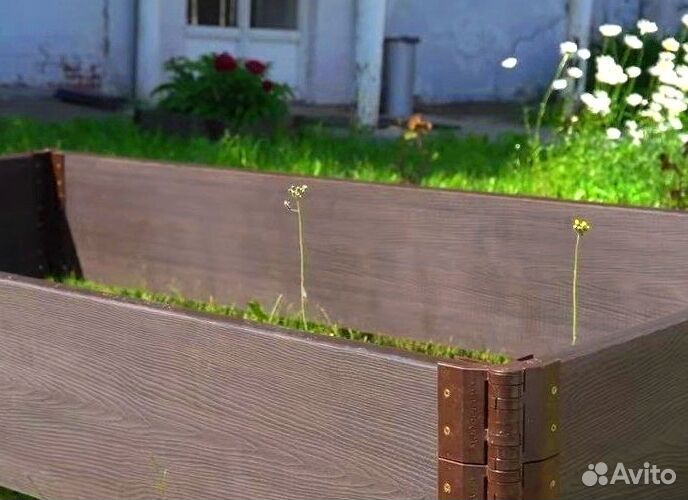 Грядки высокие из дпк