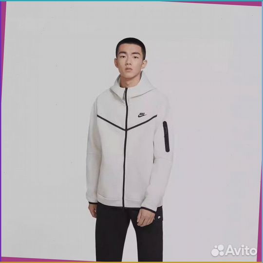 Зип худи Nike Tech Fleece (Артикул: 58006)