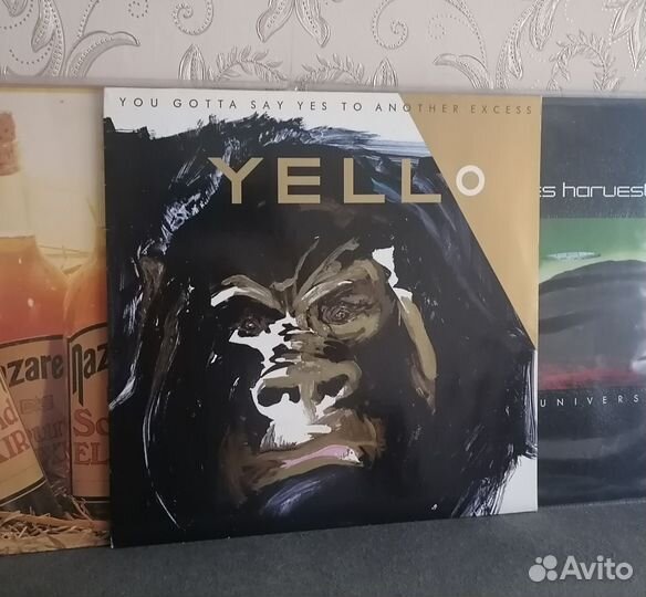 Lp Yello You gotta say yes. 1983 Vertigo Germany