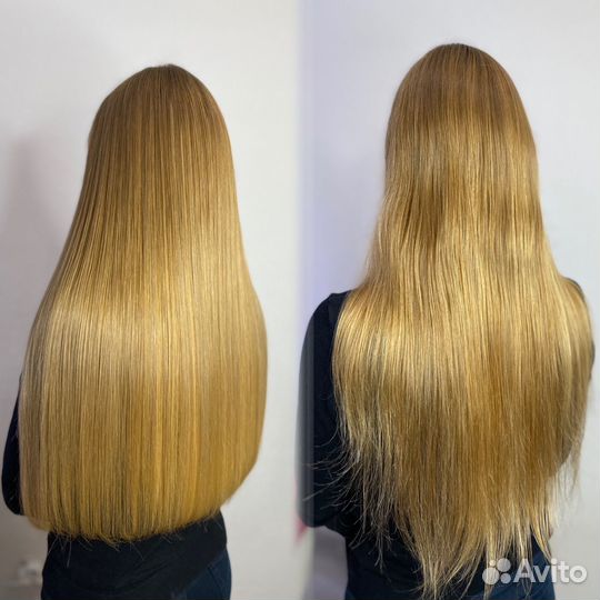 Наращивание волос гелевое(холодный метод)