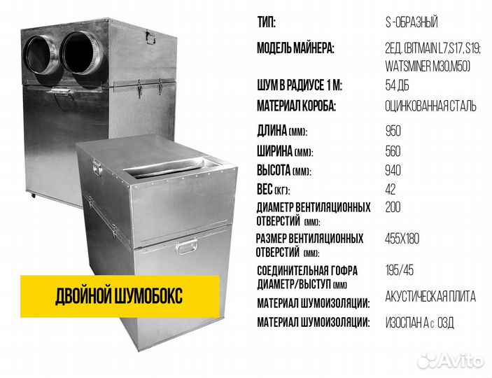 Шумобокс для асика