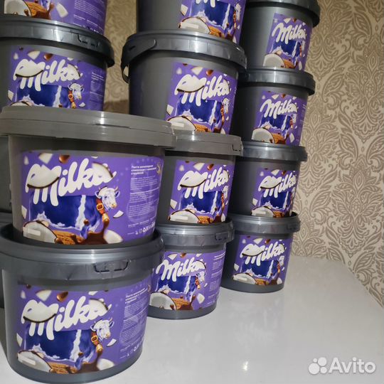 Ведёрко вкуса шоколада милка