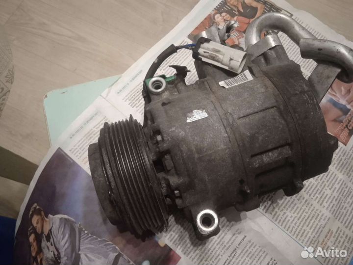 Компрессор кондиционера опель