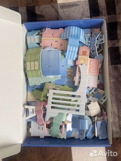 Домик кукольный 3d