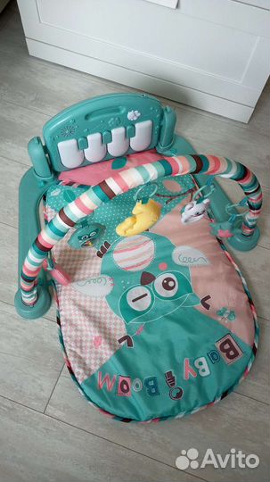 Развивающий коврик с пианино baby go
