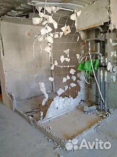 Демонтаж Сантехкабины/ Демонтаж перегородок
