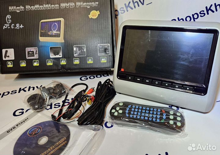 Дополнительный монитор в авто DVD/SD/USB