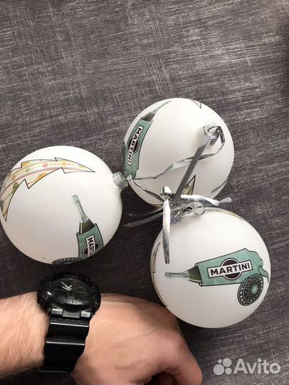 Новогодние шары martini