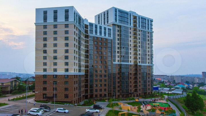 2-к. квартира, 55,3 м², 16/20 эт.