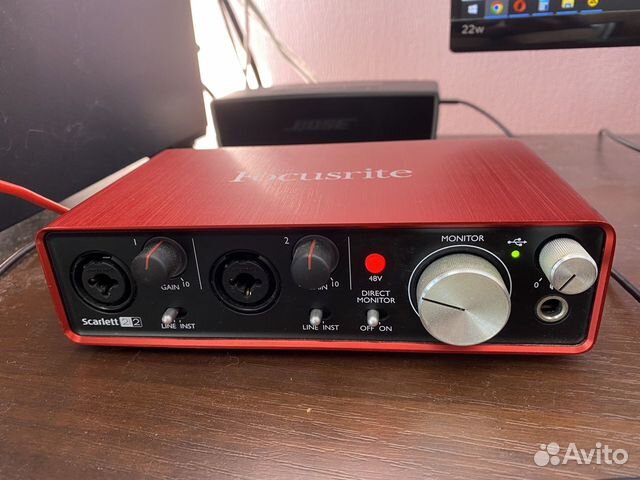 Звуковая карта Focusrite Scarlett 2i2 2nd Gen