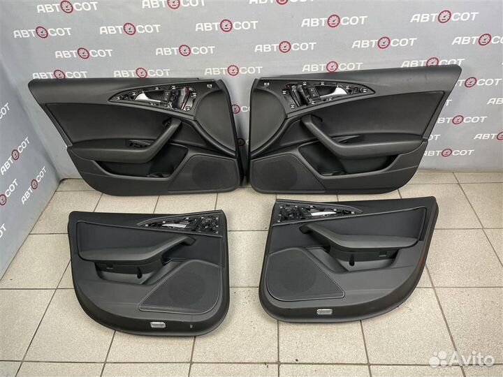 Дверные карты комплект Audi A6 4G 20112018