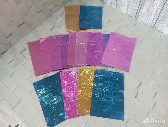 Фольга цветная СССР