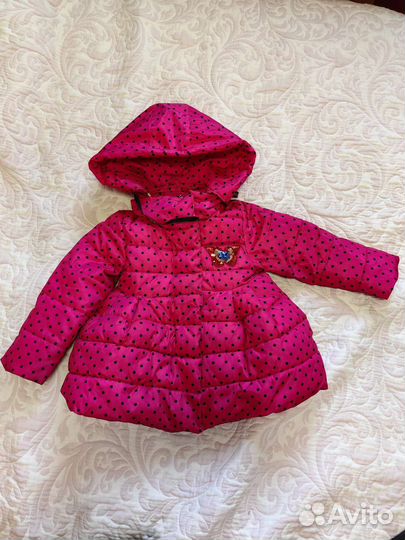 Куртка демисезонная для девочки 86