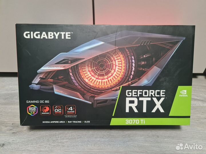 Видеокарта Gigabyte Rtx 3070 ti gaming oc