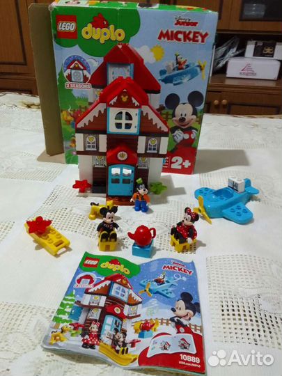 Lego duplo 10889 домик Микки мауса