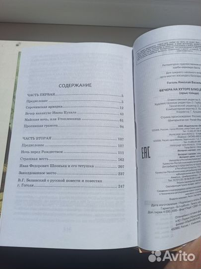 Художественная литература Н. В. Гоголь