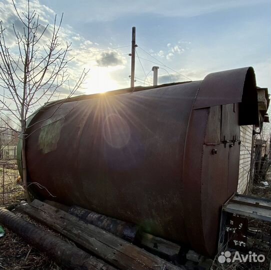 Бочка металлическая