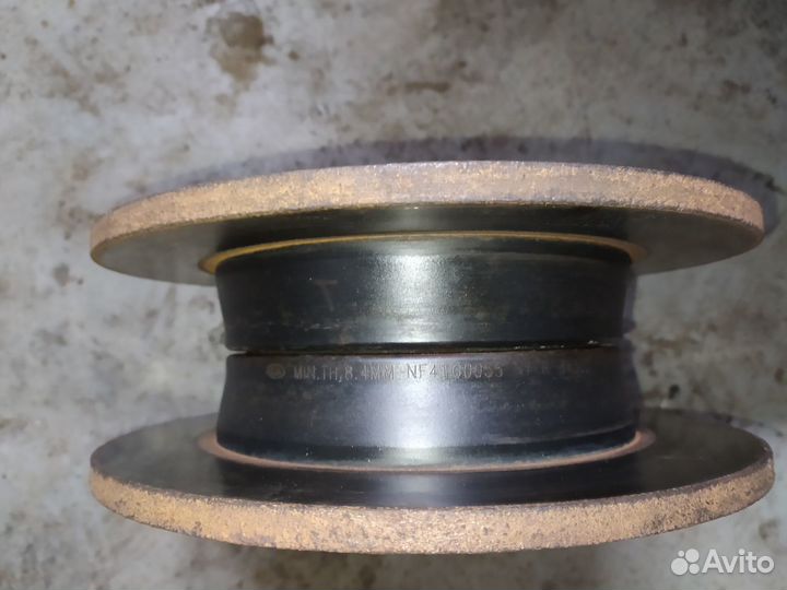 Тормозные диски киа, хёндай (задние)