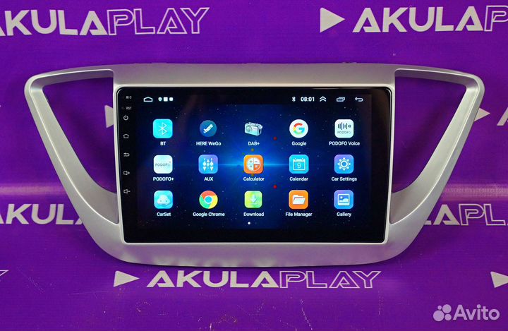 Магнитола Hyundai Solaris 2017+