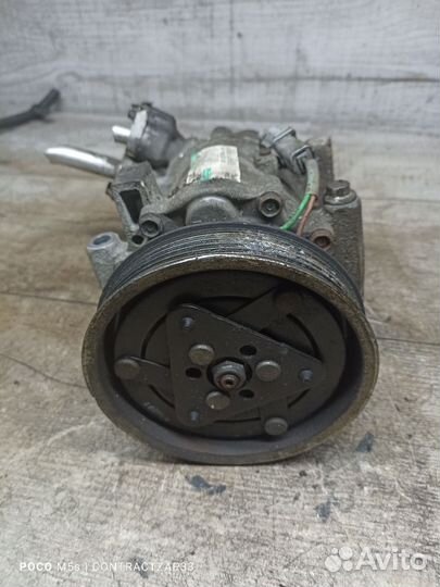 Компрессор кондиционера Renault clio