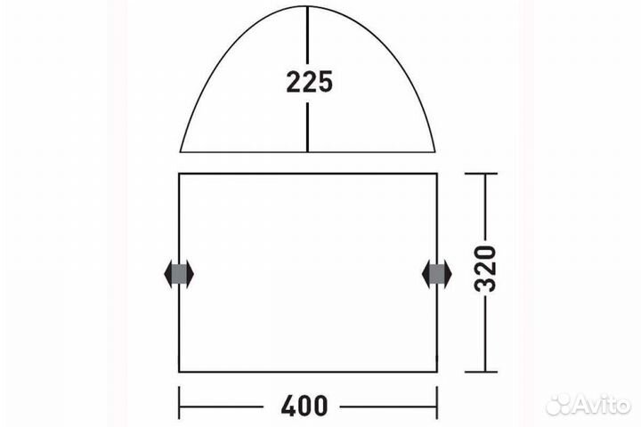 Шатер палатка тент антимоскитный Greenel Mosquito