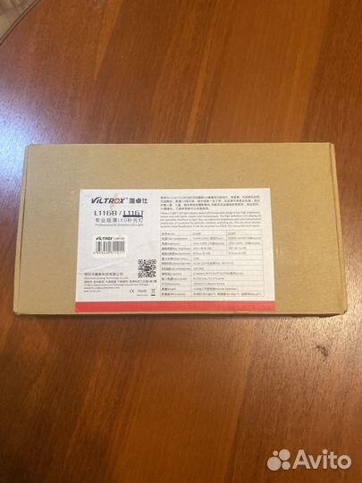 Осветитель светодиодный viltrox L116T Led