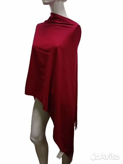 Шарф красный, 70*180 см