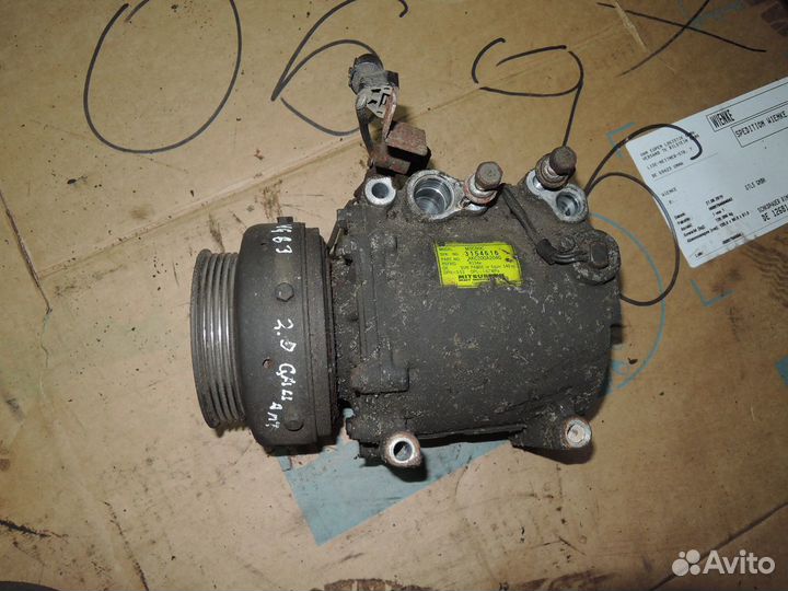 Компрессор кондиционера Mitsubishi Galant 1997-200