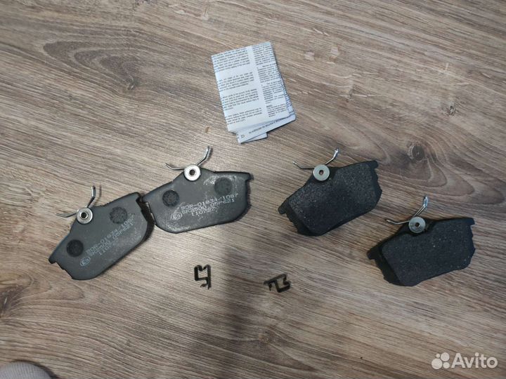 Тормозные колодки mitsubishi volvo