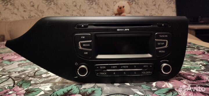 Штатная магнитола на kia ceed 2 (96170А2000)