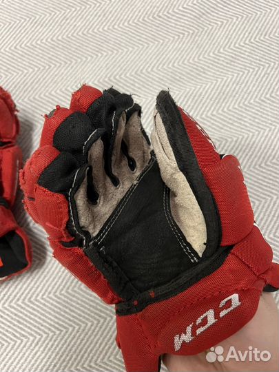 Перчатки хоккейные CCM Jetspeed FT485 JR 10