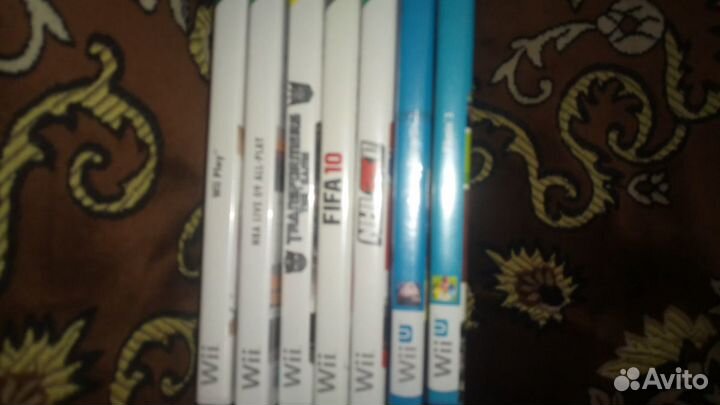 Диски для приставок wii и wiiU