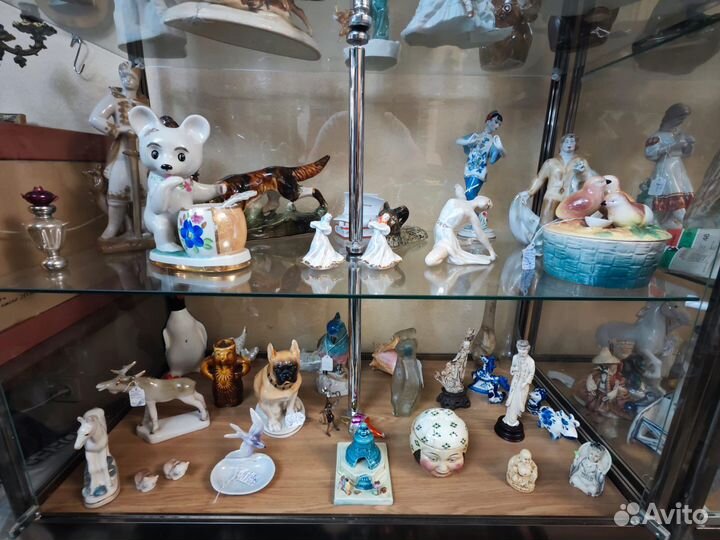 Фарфоровые статуэтки лфз вербилки дулево конаково