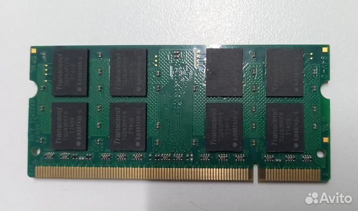 Новая DDR2 2Gb 800MHz (SO-dimm). Zorq. Transcend