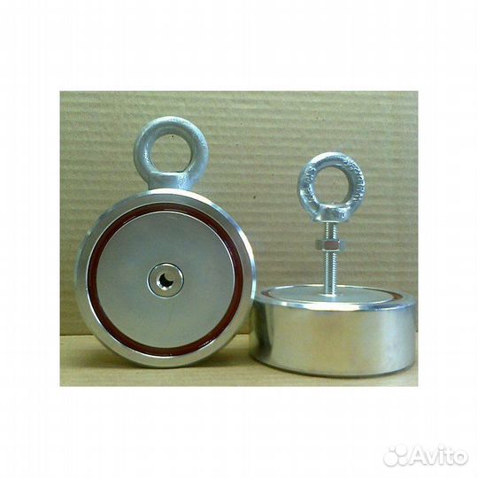 Поисковый магнит двухсторонний. Ф400