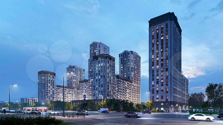 2-к. квартира, 61,3 м², 30/32 эт.