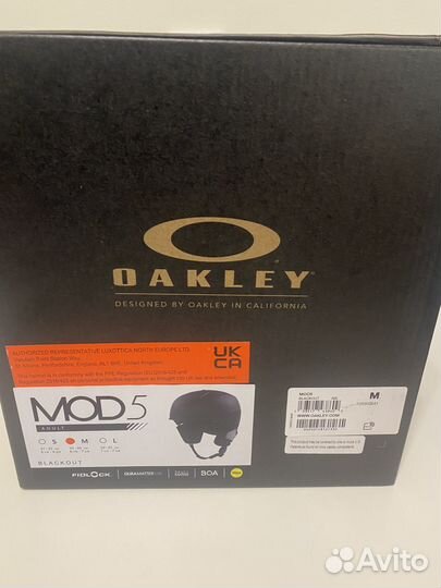Горнолыжный шлем Oakley Mod 5 Mips Blackout