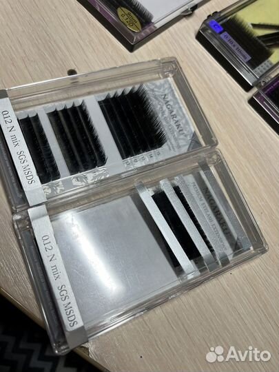 Ресницы для наращивания бу