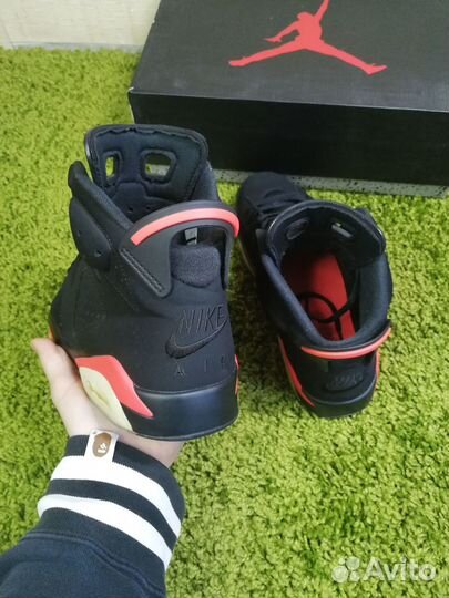 Nike Jordan 6 Retro Black Infrared Оригинал