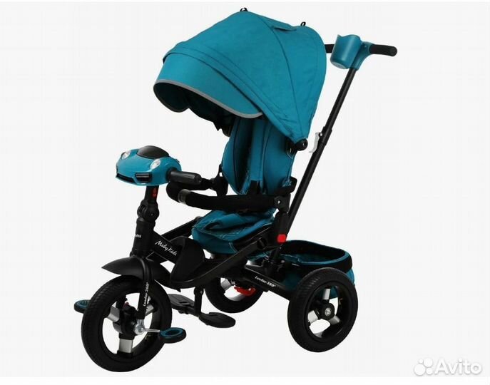 Трехколесный велосипед коляска 360