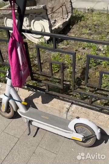 Серый Электросамокат Ninebot Kickscooter MAX G30L