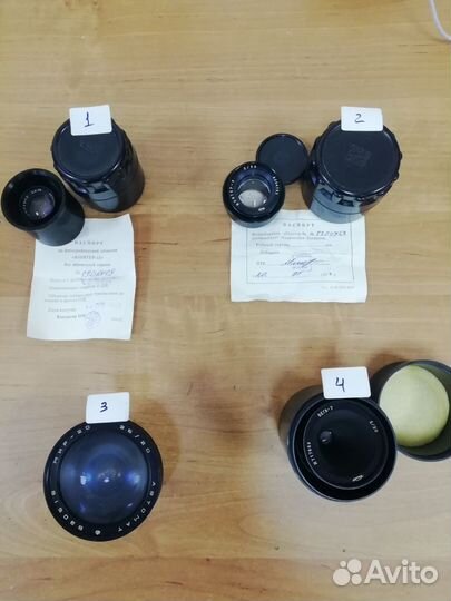 Объектив СССР. мир, Юпитер, Гелиос, Роз, фс, окп