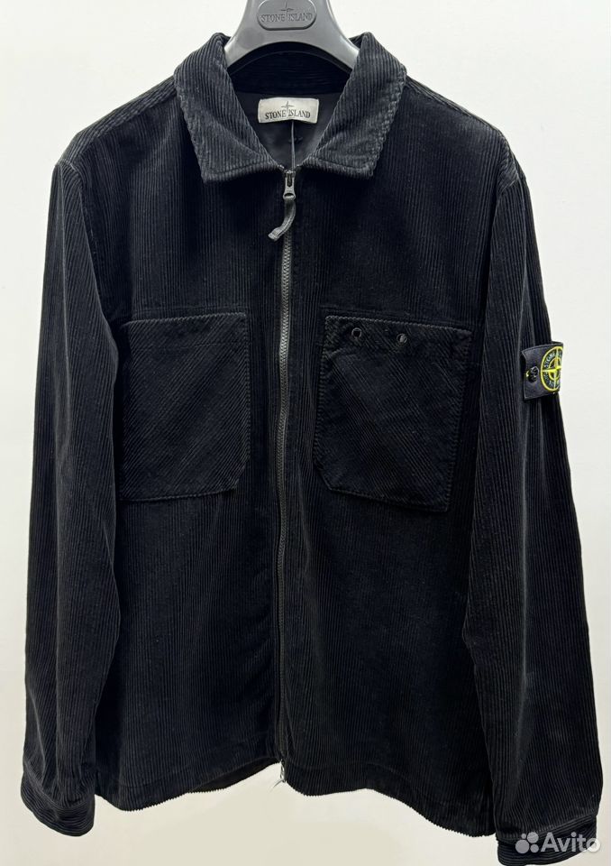 Овершерт вельветовый stone island 81