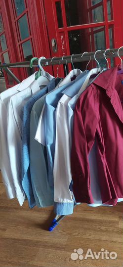 Рубашки 128-134 1класс