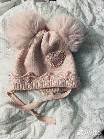 Шапка зимняя для девочки