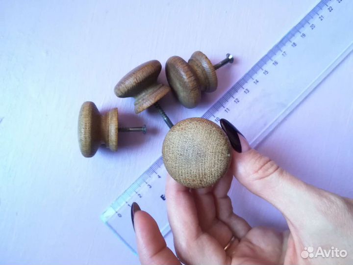Деревянные ручки для мебели