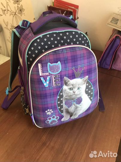Рюкзак в отличном состоянии для девочки